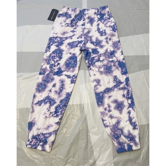 Melrose and Market Sweatpants in Purple Tie Dye M - Picture 3 of 15